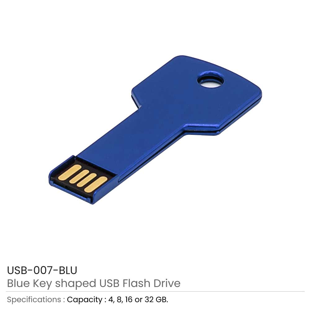 Blue-Key-Shaped-USB-007-BLU