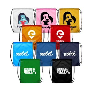 Promotional Drawstring Bags in High-Quality Polyester Material - Image 5