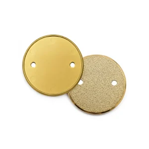 PVC Injected Logo Badges in Round Shape