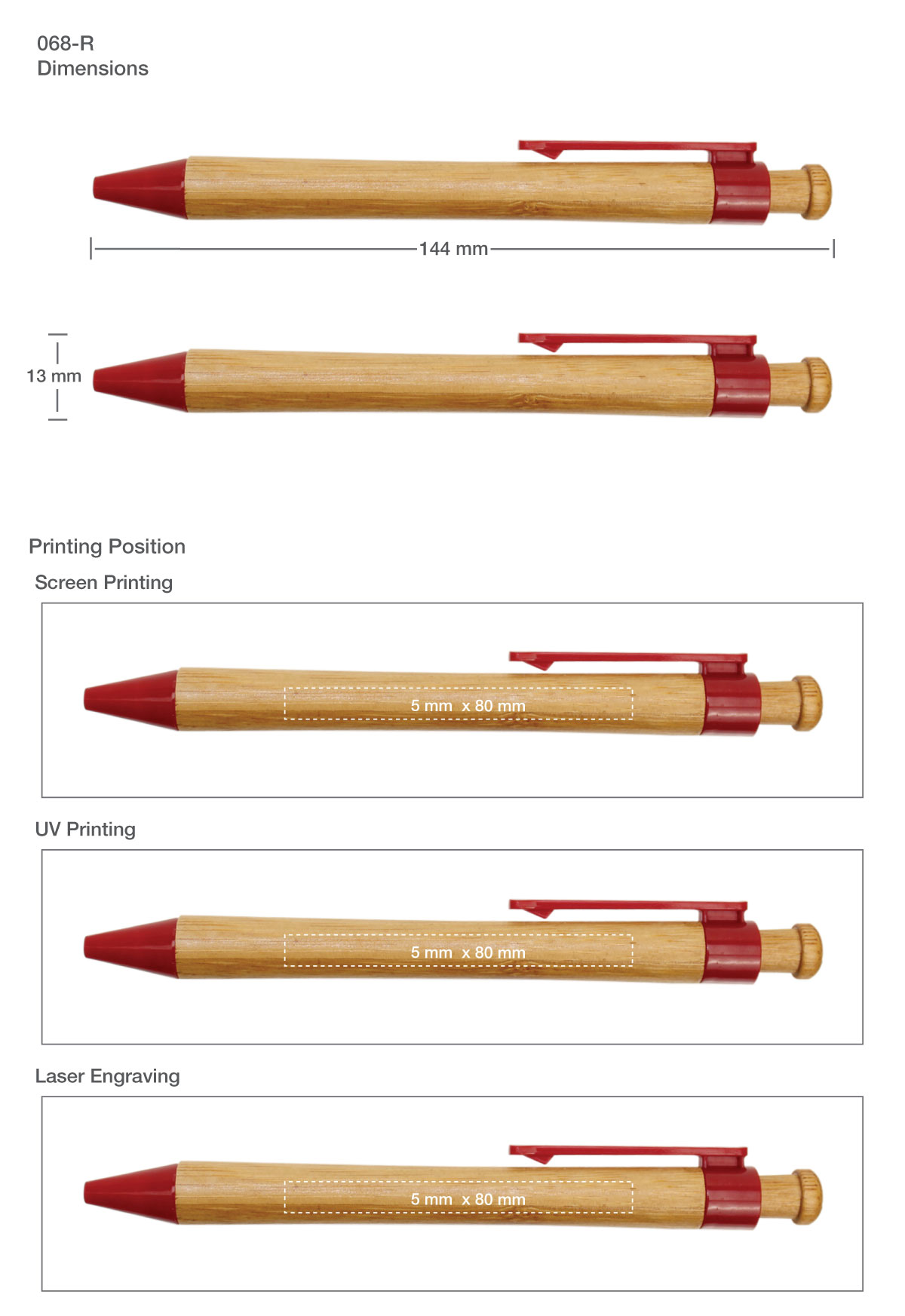 Pen Printing Details