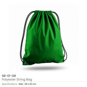 Promotional Drawstring Bags in High-Quality Polyester Material - Image 13