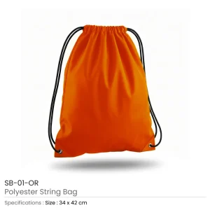 Promotional Drawstring Bags in High-Quality Polyester Material - Image 10