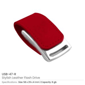 Stylish Leather USB Flash Drives - Image 5