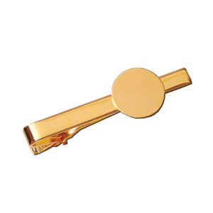 Tie Pin with Round Logo Area - Image 1