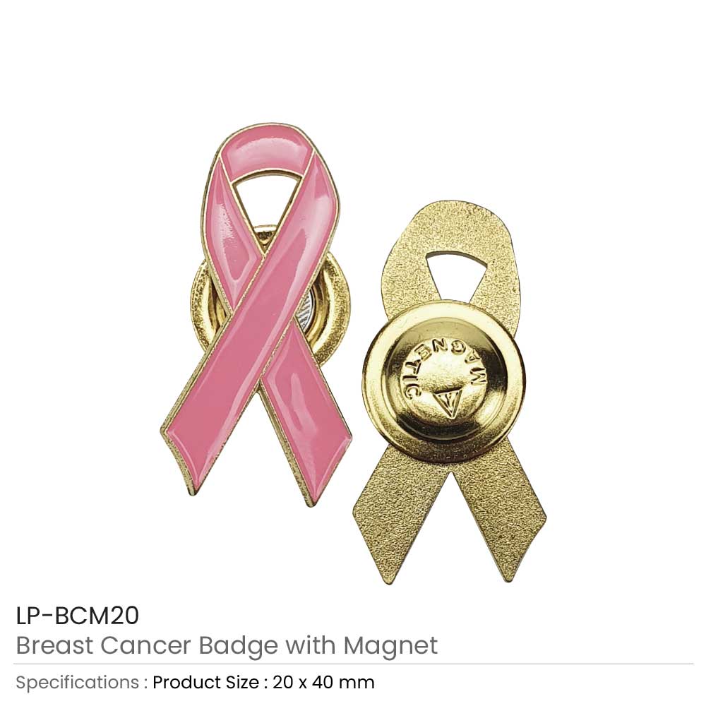 Breast-Cancer-Awareness-Badges LP-BCM20