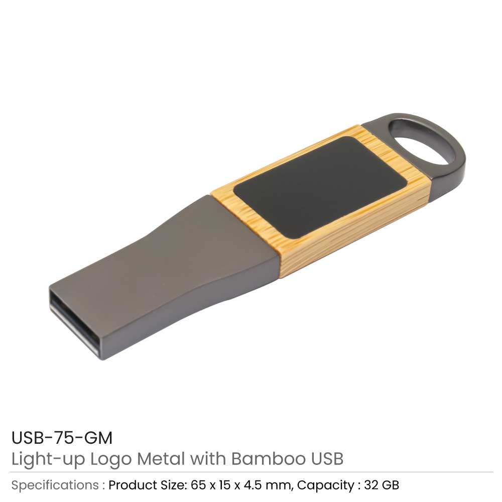 Light-Up-Logo-Metal-with-Bamboo-USB-75-GM