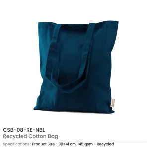 Recycled Cotton Bags, Durable Long Strap - Image 11
