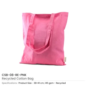 Recycled Cotton Bags, Durable Long Strap - Image 12