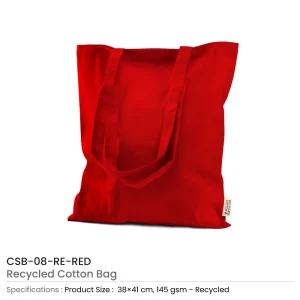 Recycled Cotton Bags, Durable Long Strap - Image 13