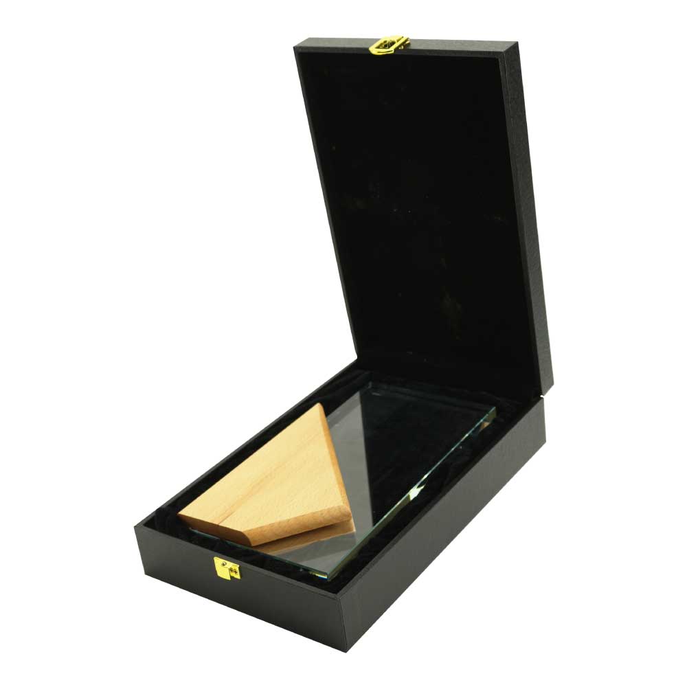 Rectangle-Wooden-Crystal-Award-with-Box-CR-61-03