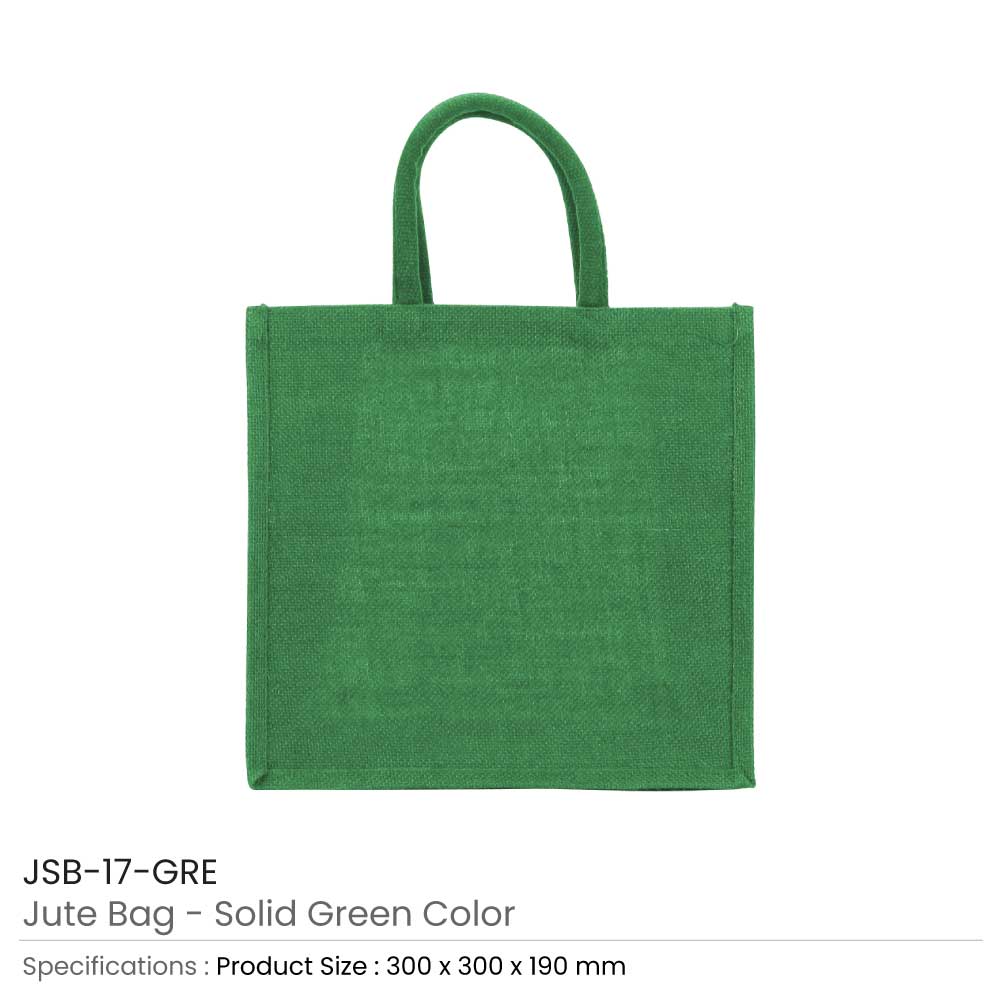 Reusable-Square-Jute-Bags-Green-JSB-17-GRE
