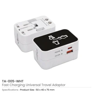 Fast Charging Universal Travel Adaptors 20W - Image 6