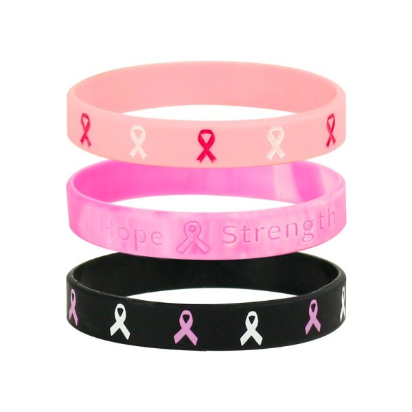 Breast Cancer Awareness Wristbands