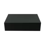 Black Plain Gift Box A3