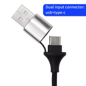 3-in-1 Multi Charging long cable 105cm with Light Up logo design - Image 7