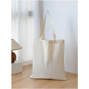 Promotional Cotton Shopping Bags 170 GSM with Long Handle - Image 5