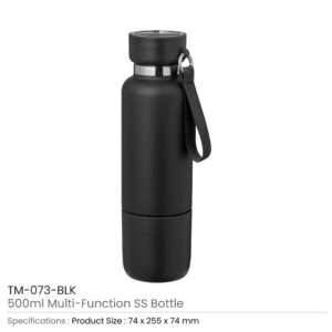 Multi-function SS Bottles, Double Wall, Base Cup, Lanyard, 500ml - Ramadan Gifts - Image 13