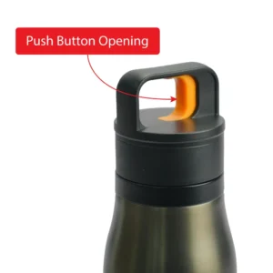 Double Wall SS Bottles with Push Button Opening – 500 ml - Image 4