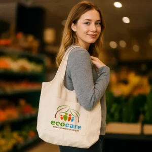 Cotton Hobo Bags with Front Pocket - Image 2