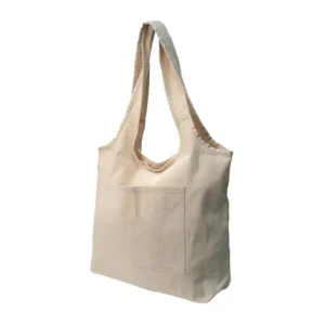 Cotton Hobo Bags with Front Pocket - Image 1
