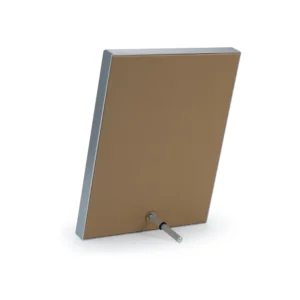 Two-Toned PU Leather Awards with Aluminum Frame & Stand – B5 Size in Luxury Box - Image 4
