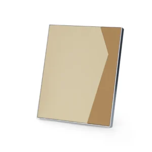 Two-Toned PU Leather Awards with Aluminum Frame & Stand – B5 Size in Luxury Box - Image 5