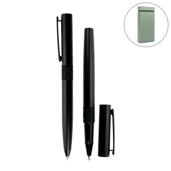 Black-Metal-Pen-Set-PNS64-Blank
