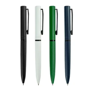 Metal Pens Twist Action Matte Finish and Black Clip - Image 1