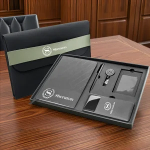 Premium Office Gift Set in Black Sleeve Pouch - Image 2