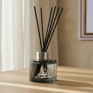 Aroma Reed Diffuser with Kashmir Wood Scent 100ml & 6 Pcs Sticks - Image 2