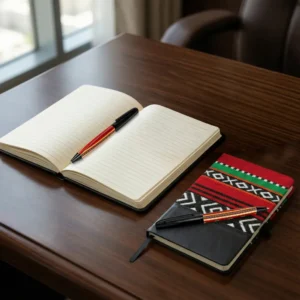 Notebook and Pen Giftset in Traditional SADU Designs - Image 3