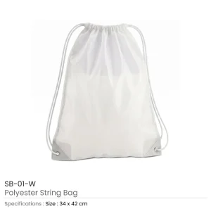 Promotional Drawstring Bags in High-Quality Polyester Material - Image 5