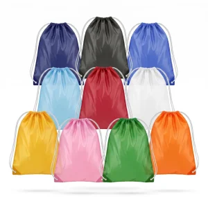 Promotional Drawstring Bags in High-Quality Polyester Material