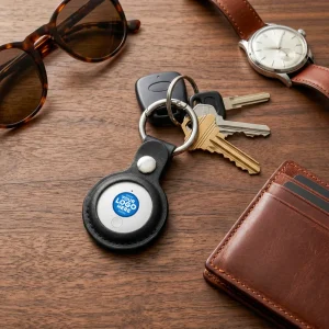 Smart Anti-Loss Tracker with PU Keychain – Track It Anywhere - Image 6