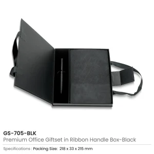 Premium Office Gift Sets in Magnetic Clasp Closure & Ribbon Handle Box - Image 6