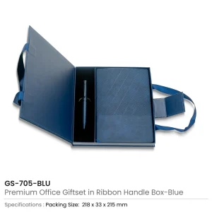 Premium Office Gift Sets in Magnetic Clasp Closure & Ribbon Handle Box - Image 7