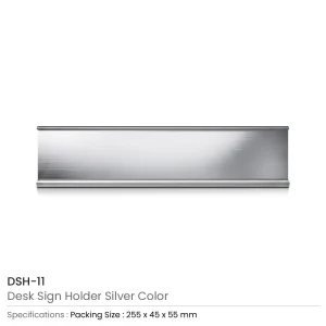 Aluminum Desk Sign Holders - Image 6