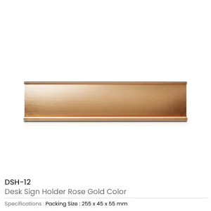 Aluminum Desk Sign Holders - Image 5