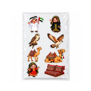UAE Day Stickers 3-Piece Set | UAE Flag & Patriotic Designs - Image 8
