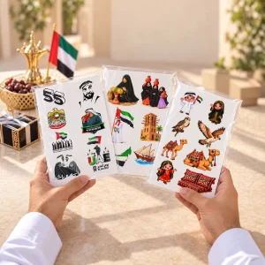 UAE Day Stickers 3-Piece Set | UAE Flag & Patriotic Designs - Image 4