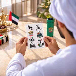 UAE Day Stickers 3-Piece Set | UAE Flag & Patriotic Designs - Image 3